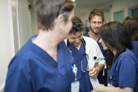 Membres du personnel des Hôpitaux Iris Sud